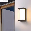 GobekUsa Modern Sound-Activated LED Wall Sconce in Black