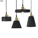 GobekUsa Cement Pendant Lamp: Nordic Modern Loft Style Industrial Lighting