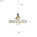 GobekUsa Cement Pendant Lamp: Nordic Modern Loft Style Industrial Lighting
