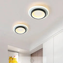GobekUsa LED Ceiling Lamp: Square Round Indoor Lighting, Bedroom, Entrance Hall, Neutral/Cool/Warm White