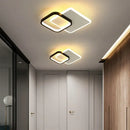 GobekUsa LED Ceiling Lamp: Square Round Indoor Lighting, Bedroom, Entrance Hall, Neutral/Cool/Warm White