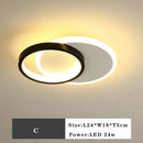 GobekUsa LED Ceiling Lamp: Square Round Indoor Lighting, Bedroom, Entrance Hall, Neutral/Cool/Warm White