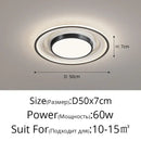 GobekUsa LED Ceiling Light with Remote Dimming for Modern Nordic Home Decor