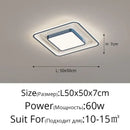 GobekUsa LED Ceiling Light with Remote Dimming for Modern Nordic Home Decor