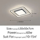 GobekUsa LED Ceiling Light with Remote Dimming for Modern Nordic Home Decor