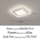 GobekUsa LED Ceiling Light with Remote Dimming for Modern Nordic Home Decor