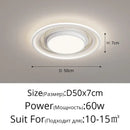 GobekUsa LED Ceiling Light with Remote Dimming for Modern Nordic Home Decor