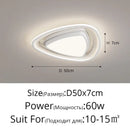 GobekUsa LED Ceiling Light with Remote Dimming for Modern Nordic Home Decor