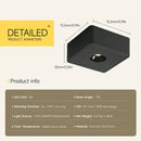 GobekUsa 12W Ultra-thin LED Ceiling Light for Foyer Living Room