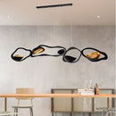 GobekUsa Black Stainless Steel Chandelier LED - Modern Luxury Design for Living Room