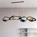 GobekUsa Black Stainless Steel Chandelier LED - Modern Luxury Design for Living Room