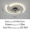 GobekUsa 2023 Modern Chandelier Ceiling Fan Lights for Living Room Bedroom Upscale Decor