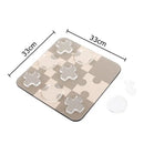 GobekUsa Acrylic Tic-Tac-Toe Chessboard Set - Geometric Art Desk Decoration with Casual Chess Pieces