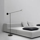 GobekUsa Black Telescopic Wall Lamp with Adjustable Arm for Living Room and Bedroom