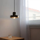 GobekUsa Black Terrazzo LED Pendant Lamp for Dining Living Room Staircase