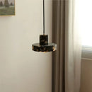 GobekUsa Black Terrazzo LED Pendant Lamp for Dining Living Room Staircase