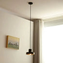 GobekUsa Black Terrazzo LED Pendant Lamp for Dining Living Room Staircase