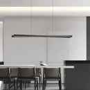GobekUsa Bar Shape Glass & Aluminum Chandelier: High-end Nordic Pendant Light for Luxury Ambiance