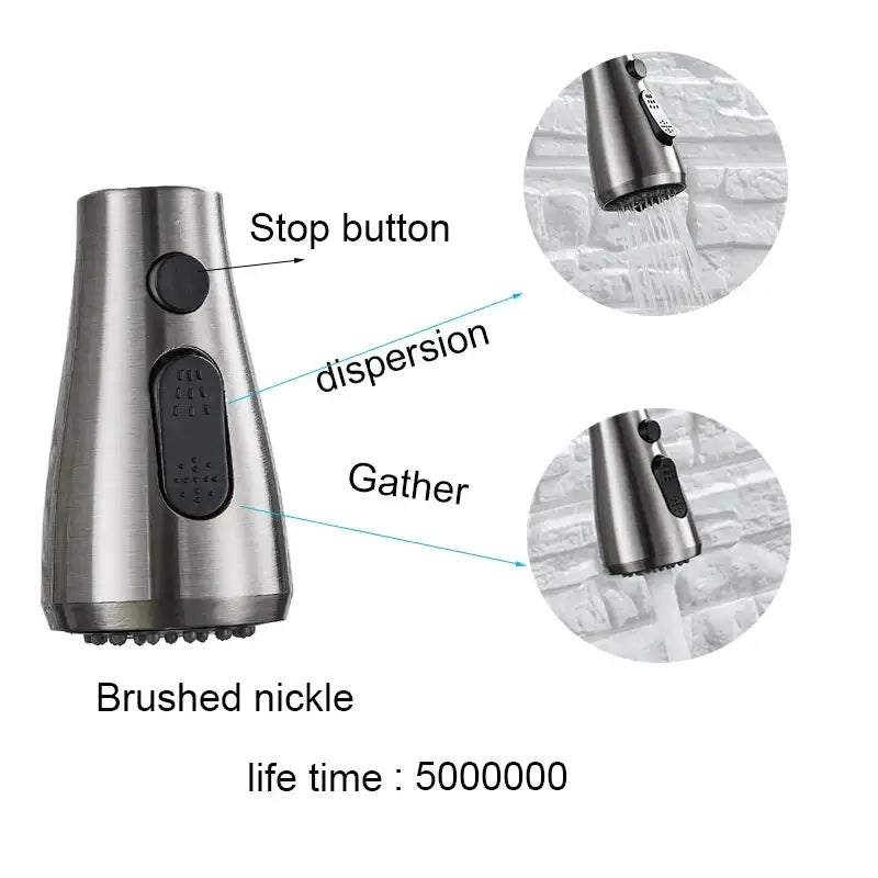 GobekUsa Black Touch Sensor Kitchen Faucet: Pull Out, Sensitive Control, Mixer Tap, photo 4 of 14