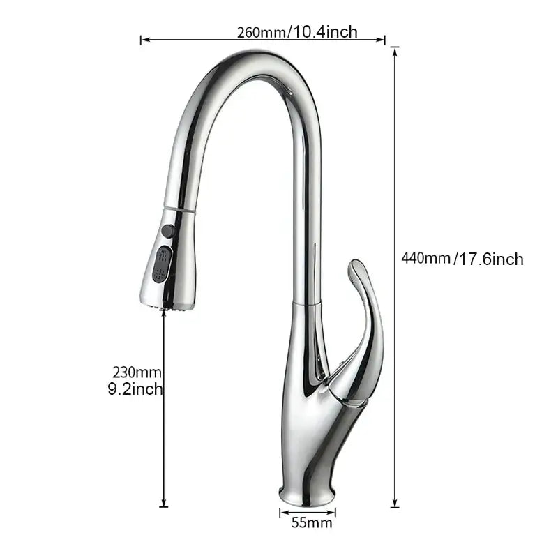 GobekUsa Black Touch Sensor Kitchen Faucet: Pull Out, Sensitive Control, Mixer Tap, photo 2 of 14