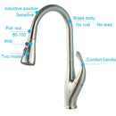 GobekUsa Black Touch Sensor Kitchen Faucet: Pull Out, Sensitive Control, Mixer Tap