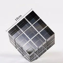 GobekUsa Crystal Magic Cube Desk Ornament Sculpture DecorationCrafts