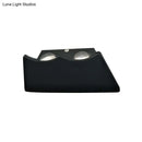 GobekUsa Modern Black Trapezoid LED Wall Sconce Light for Bedroom with Warm/White Lighting