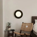 GobekUsa Black Travertine LED Wall Lights Modern Home Decoration Bedside Lamps