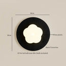 GobekUsa Black Travertine LED Wall Lights Modern Home Decoration Bedside Lamps