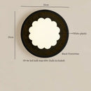 GobekUsa Black Travertine LED Wall Lights Modern Home Decoration Bedside Lamps