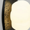 GobekUsa Black Travertine LED Wall Lights Modern Home Decoration Bedside Lamps