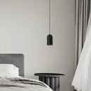 GobekUsa Black Travertine LED Pendant Lamp for Modern Interior Lighting