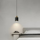 GobekUsa Black Travertine LED Pendant Lamps: Nordic Modern Home Decoration Interior Hanging Light