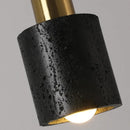 GobekUsa Black Travertine LED Pendant Lamps: Nordic Modern Home Decoration Interior Hanging Light