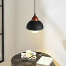 GobekUsa Black Travertine Pendant Light: Nordic Modern LED Hanging Lamp for Living Room & Bedroom