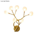 GobekUsa Glowing Acrylic LED Wall Light for Modern Bedside Lighting