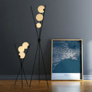 GobekUsa Moon Floor Lamp LED Living Room Study Bedroom Tripod Wall Light
