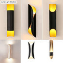 GobekUsa Modern Metal Wall Mounted Bedside Lamp - Stylish Tubular Black Lighting Ideas