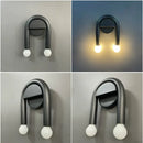 GobekUsa LED Wall Lamp: Modern Nordic Sconce for Living & Bedroom, Creative Minimalist Design