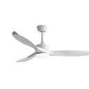 GobekUsa 52" Black Walnut Grain Ceiling Fan with LED Light & Remote Control