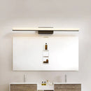 GobekUsa Modern Acrylic Linear Vanity Wall Sconce - LED Lighting Fixture in Black with Warm/White Light