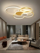 GobekUsa Acrylic Chandelier Light Modern Minimalist Ceiling Lamp for Living Dining Bedroom