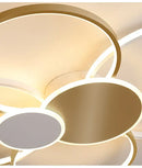 GobekUsa Acrylic Chandelier Light Modern Minimalist Ceiling Lamp for Living Dining Bedroom