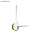 GobekUsa Minimalist Acrylic Cross LED Wall Sconce in Black/White for Bedside Lighting - Warm/White Ambiance