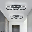 GobekUsa Acrylic LED Ceiling Lamp: Modern Nordic Chandelier for Living Dining Room & Aisle