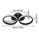GobekUsa Acrylic LED Ceiling Lamp: Modern Nordic Chandelier for Living Dining Room & Aisle