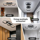 GobekUsa Acrylic LED Ceiling Lamp: Modern Nordic Chandelier for Living Dining Room & Aisle
