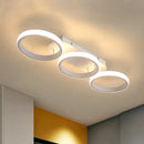 GobekUsa Acrylic LED Ceiling Lamp: Modern Nordic Chandelier for Living Dining Room & Aisle