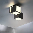 GobekUsa Acrylic LED Ceiling Light with Remote Control - Modern Square Design