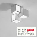 GobekUsa Acrylic LED Ceiling Light with Remote Control - Modern Square Design